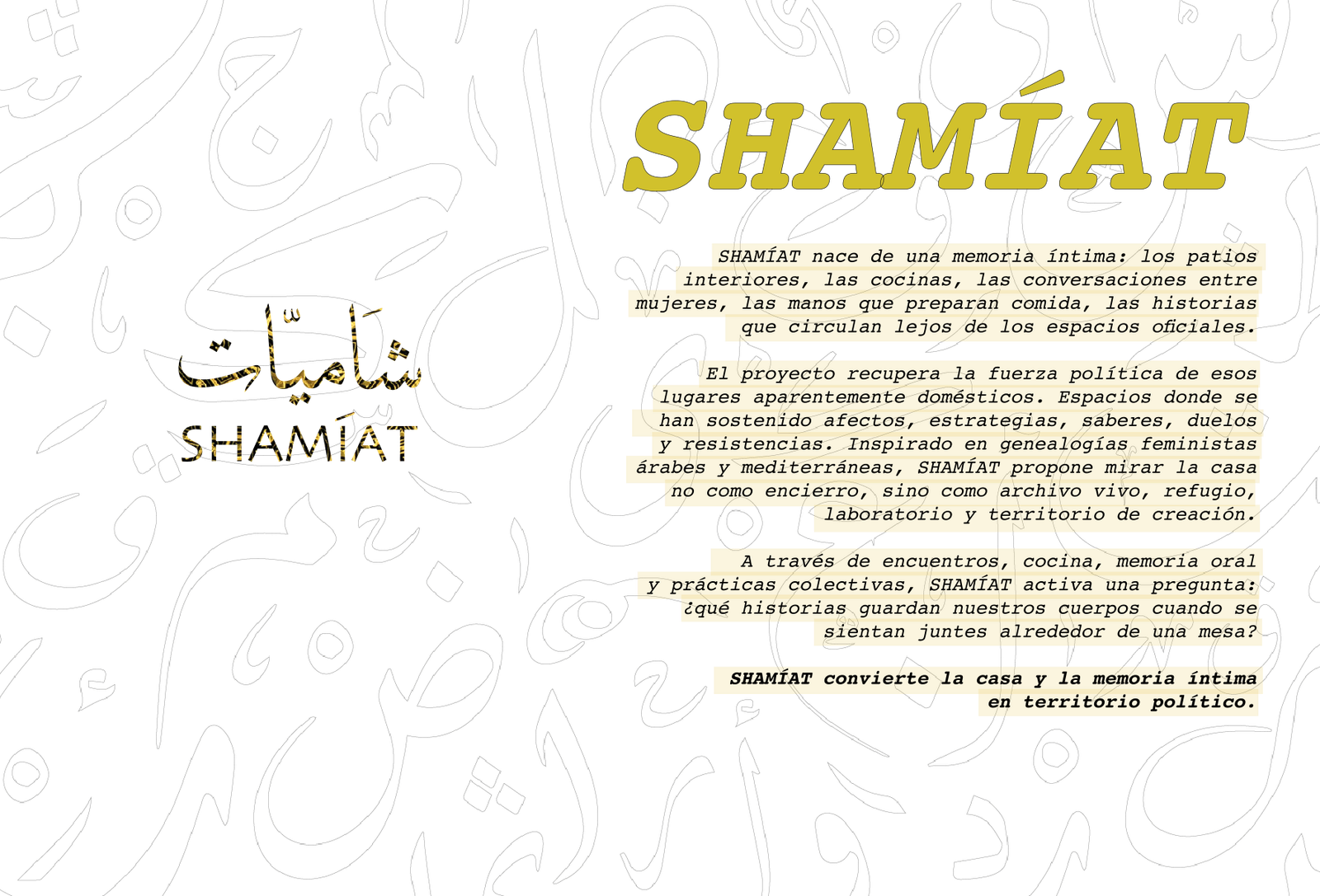 Proyecto SHAMIAT